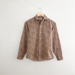 Vintage Floral Button Up